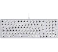 GLORIOUS Gaming GMMK 2 Full Size (96%) Barebones (Solo Carcasa) - Carcasa de Teclado Gaming mecánico, Completa (96%), Aluminio, Personalizable, RGB - Distribución Europea/Internacional ISO - Blanco