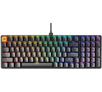GLORIOUS Gaming GMMK 2 Full Size (96%) - Teclado Gaming mecánico, Carcasa de Aluminio, Personalizable, keycaps Dobles, switches Fox, RGB - Distribución QWERTY Estadounidense - Negro