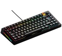 Glorious Gaming GMMK 3 HE: Teclado Respuesta rápida, Hall Effect, sondeo 8K, switches magnéticos y mecánicos MX, Teclado 75% Hot Swap, Juntas modulares, PBT Doble inyección, QWERTY inglés - Negro