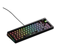 Glorious Gaming GMMK 3 Pro Barebones: Kit de Teclado Personalizado con Rueda, Carcasa de Aluminio y Juntas modulares, Teclado 65% Hot Swap, Espuma fonoabsorbente, Placa de Aluminio, ISO - Negro