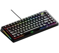 GLORIOUS GMMK 3 Pro 75% Teclado Mecánico Hot Swap QWERTY US (Negro) | Carcasa de aluminio sólido, juntas modulares adaptables, mecanismos de cinco pines, sistema de amortiguación fonoabsorbente