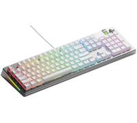 Glorious Gaming GMMK 3 Pro: anpassat mekaniskt tangentbord, 100% fullstorlek, modulärt aluminiumhölje Och packningssystem, utbytbara MX-brytare, ljuddämpande skum, USA QWERTY - Silver