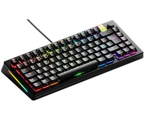 GLORIOUS GMMK 3 Pro HE Teclado Inalámbrico 75% QWERTY Nordic | Carcasa de aluminio, tecnología Hall Effect rápida, tasa de sondeo 8000Hz, switches magnéticos, junta modular muy flexible