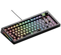 GLORIOUS Gaming GMMK 3 Barebones Kit de Teclado Gaming Personalizado, Teclado mecánico 75%, Juntas modulares, switches Hot Swap 5 Pin MX, Espuma fonoabsorbente, Placa de Aluminio, ANSI - Negro