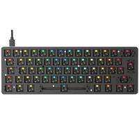 GLORIOUS GMMK Compact 60% Barebones Carcasa de Teclado Modular ISO (Negro)
