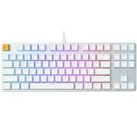 GLORIOUS GMMK TKL 85% Teclado Gaming Mecánico Hot Swap QWERTY US (Blanco)