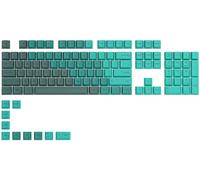 Glorious Gaming 115 keycaps GPBT - Perfil Cherry, plástico PBT superduradero, estética llamativa, sonido superior, tipografía original, distribución inglesa de EE. UU. - Jungla