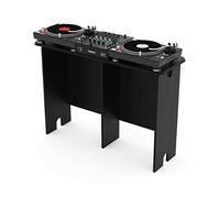 Glorious Mix Station Black - Para 2 tocadiscos o reproductores de CD de mesa y 1 mesa de mezclas de hasta 14 pulgadas de ancho, negro, Glorious DJ