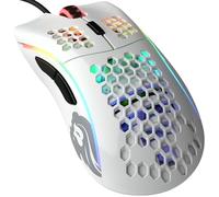 GLORIOUS Model D Ratón Gaming Ergonómico Ligero con Cable (Blanco)