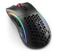 Glorious Model D - Ratón inalámbrico para Juegos (69 g, súper Ligero, inalámbrico, 2,4 GHz, sin latencia, batería de hasta 71 Horas, RGB, Sensor BAMF, ergonómico, 6 Botones, Negro Mate