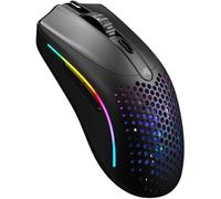 Glorious Model O 2 Mini Ratón Gaming inalámbrico - superligero 57 g, batería de hasta 210 h, inalámbrico a 2,4 GHz y Bluetooth 5.2, Sensor óptico 26K, 80 M clics, 6 Botones, para FPS - Negro