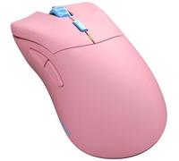 Glorious - Modelo D Forge, Mouse ergonómico, ratón inalámbrico Rosa para Juegos, 6 Botones programables, 80 Horas de duración de la batería, Sensor de 19 K, Peso superligero de 58 g, Recargable,