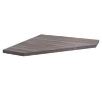 Glorious Modular Side Rack Adapter Walnut - Tablero de mesa esquinero para una expansión perfecta de la superficie de trabajo para las series Sound Desk y Workbench