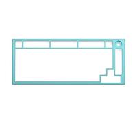 GLORIOUS PC Gaming Race GMMK Pro Top Frame Color Azul Aquamarine para Teclado Gamer Mecánico