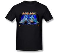 Glorious Return Men's Kansas Band Tour Unisex 100% Cotton Short-Sleeve T-Shirts Black S