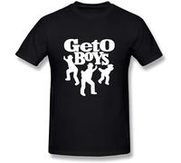 Glorious Return Men's The Geto Boys Logo Unisex 100% Cotton Short-Sleeve T-Shirts Black XL