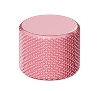 GLORIOUS Rueda Giratoria de Aluminio GMMK Pro y Numpad (Arcade Pink) | Acabado de alta gama, instalación fácil sin herramientas, crestas diagonales precisas, control de volumen y clic muy útiles