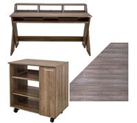 Glorious Sound Desk Pro Rack Set Walnut