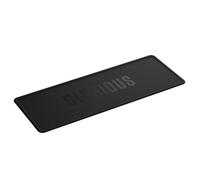 Glorious Gaming - Alfombrilla Fonoabsorbente para Teclado: Borde Cosido, Absorbe Sonidos y Vibraciones, Lavable, Base Antideslizante, para teclados compactos 65% - Negro