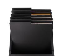 Glorious Vinyl LP Divider Set Black (6 pcs.) - Separadores para discos de vinilo de 12 pulgadas