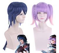 Glory 520 Skin Tone, your heart beats Zhou Yu, Guitarist Xiao Qiao cosplay wig Color: PL-878 (Zhou Yu)