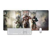 Glory of Honor XXL Anime Alfombrilla para ratón 900 x 400 mm - Speed Gaming Mousepad - Mouse Pad para Ordenador - 3mm Goma Antideslizante, para Gamers Ordenador, PC y Laptop, E