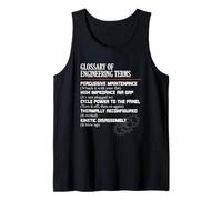 Glosario de términos de ingeniería Definiciones Divertidas del Ingeniero Camiseta sin Mangas