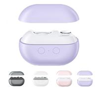 Glosrity Easyclip Smart Nail Clipper, Cut and Polish Nails in One Piece, Electric Nail File, USB Rechargeable, LED Light, Total Nails Care (Purple)