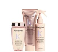Gloss Absolu : Bain 250ML + Insta Glaze 200ML + Anti Frizz 190ML Kérastase