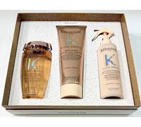 Gloss Absolu : Bain 250ML + Insta Glaze 200ML + Anti Frizz 190ML Kérastase