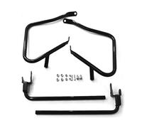 Gloss Black Rear Saddlebag Guards Support Kit Harley Davidson Touring Electra Street Glide Road King Ultra Classic Limited CVO 2014-2023 Saddle Bags Bag Guard Mount Saddlebags # 90200788 Bar Supports