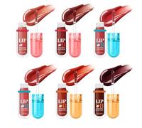Gloss de labios hidratante - Juego de 6 s labiales antiadherentes - Pugloss está completo - Sin pegajosidad, hidrata tus labios - Fórmula que contiene ingredientes hidratantes - no solo te da l