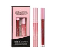 Gloss Labial Con Purpurina - Barra De Labios Hidratante De Larga Duración No Pegajosa,Kit De Gloss Labial - Para Hogar Viaje Noche Boda Invierno Otoño Oficinas Escuela Cita Evento