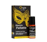 Gloss Labial Vibrador para Sexo Oral - Electric Fellatio | Efecto Cosquilleante Inmediato con Sabor Tutti-Frutti | Apto para Besos Eróticos y Estimulación Oral | Roll-on 10ml | Con Plantas Amazónicas