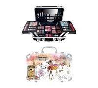 GLOSS ! Maletín de maquillaje - Estuche de maquillaje para mujer - Estuche de regalo - Idea de regalo de cumpleaños, para la profesora, Navidad, para San Valentín - Estuche de belleza - PARIS