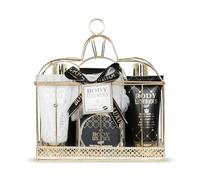 GLOSS ! Set de baño BODY LUXURIOUS - Set de belleza para mujer - Cesta de bienestar - Set de regalo para cumpleaños, Navidad, maestra, Día de la Madre - CAGE