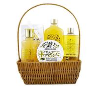 GLOSS ! Set de baño de argán - Set de regalo - Idea de regalo para mujer, cumpleaños, profesora, Navidad, San Valentín, Día de la Madre - Bienestar y relajación - PANIER