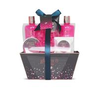 GLOSS! | Set de Baño de Mujer | Set Baño 6 piezas | Perfume de Vainilla y Tilo | Cesta de belleza | Idea Originale per mujer, Compleanno