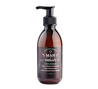 Glossco Professional, Man Therapy Fortifying Shampoo, Champú para Hombre, Efecto Antioxidante, Fortifica y Revitaliza el Cabello, con Raíz de Escutelaria, Libre de Parabenos y Siliconas, 250 ml