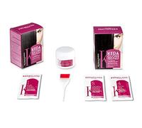 GLOSSCO PROFESSIONAL - Pack Keragloss Tratamiento Alisador de Pelo, Purifying Shampoo 15ml + Keragloss Treatment 120ml + Moisturizing Shampoo 15ml + Rich Mask 15ml, Liso 12 Semanas, Anti Frizz Pelo