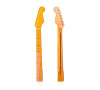 Glossy-22-fret Para Guitarra Eléctrica ST, Mango De Mástil, Diapasón De Arce Para ST Strat Con Línea Central Trasera
