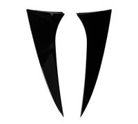 Glossy Black Car Rear Window Side Spoiler Canard Canards Splitter For Hyundai For Ix35 2010 2011 2012 2013 2014 2015 2016 2017