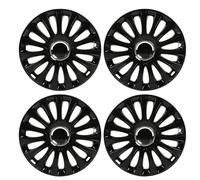 Glossy Black Wheel HUB Full Rim Cover Trim FOR Most Cars 15IN Universal FIT