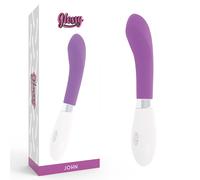 GLOSSY John Vibrador Lila - Vibrador Con Diseño Curvado Ergonómico Para Placer Intimo