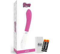Glossy John Vibrador Rosa 1ud