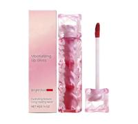 Glossy Lip Balm, Long Lasting Shine, Moisturizing Formula with Lightweight Feel, Morning Routine with Comfortable Wear, Lifestyle Wellness Item, Compact Makeup Aid for Women Adults School Outdoor