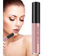Glossy Lip Gloss, Long Lasting Glitter, 6ml Lightweight Moisturizing Stick with Plumper Effect for Women, Daily Use, Parties, Commute, Evening Stylish, Makeup Bag Necessary
