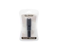 Glossy Pocket Vibrador Negro 1 ud