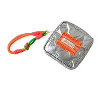 Glossy Silver Bowknot Decorated Hygiene Storage Bag Leakproof Portable Square Cosmetic Case for Daily Use and Trip Home Storage Fabric Organizers