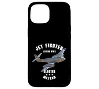Gloster Meteor WW2 Jet Fighter Carcasa para iPhone 15